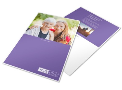 Health Insurance Company Flyer Template preview