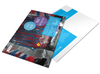 Wash & Detail Postcard Template preview