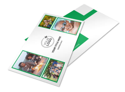 Youth Camp Postcard Template 2 preview