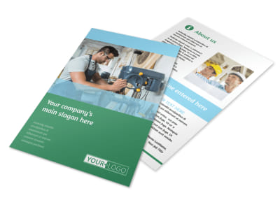 Occupational Health & Safety Flyer Template 3