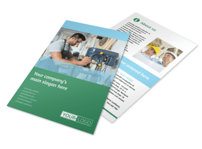Occupational Health & Safety Flyer Template 3