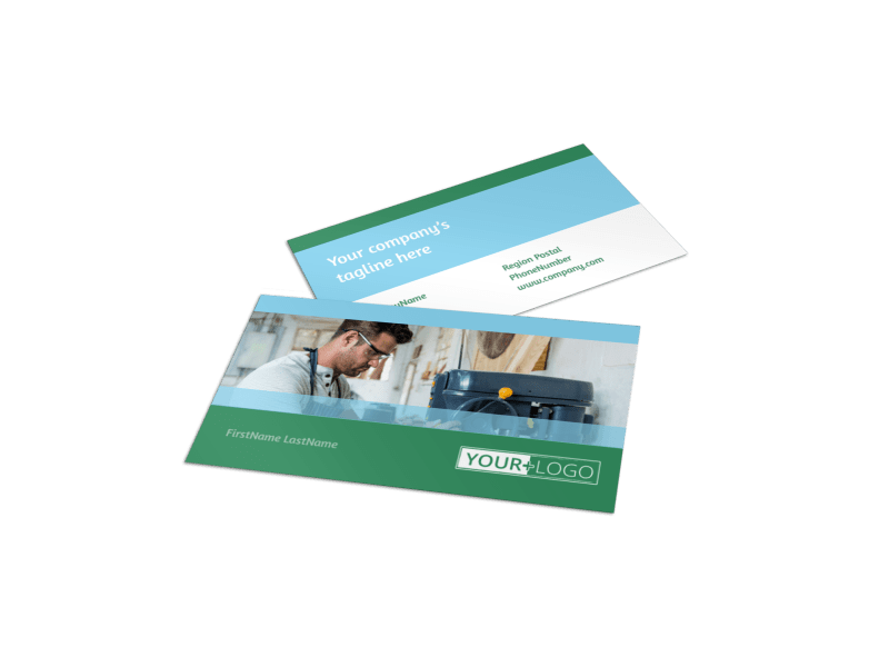 Occupational Health & Safety Business Card Template