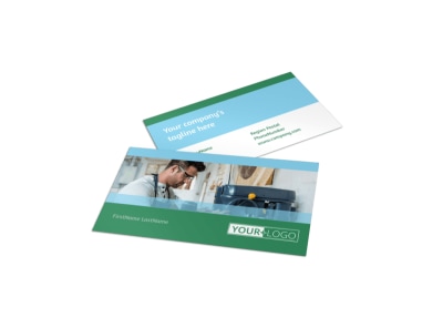 Occupational Health & Safety Business Card Template