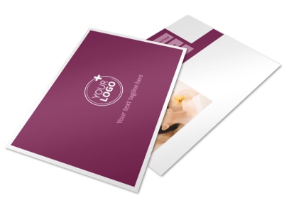 Spa Resort Postcard Template 2 preview