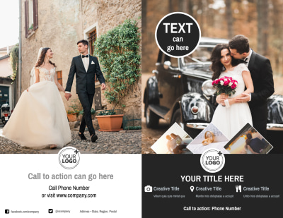 Wedding Photography Package Brochure Template Preview 1