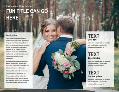 Wedding Photography Package Brochure Template Preview 2