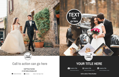Wedding Photography Package Brochure Template Preview 1