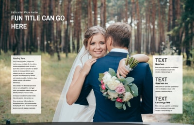 Wedding Photography Package Brochure Template Preview 2