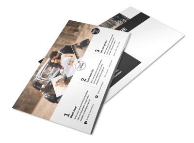 Wedding Photography Package Postcard Template preview