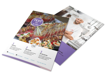 Catering Package Flyer Template preview