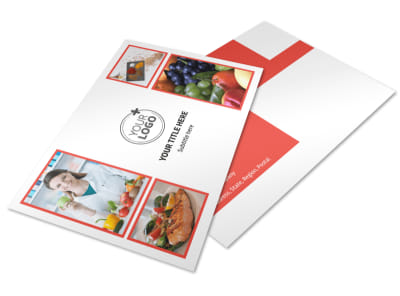 Nutrition Options Postcard Template 2 preview