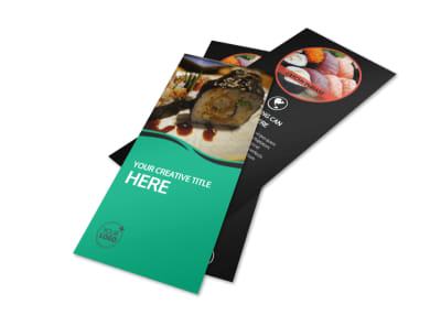 Fresh Sushi Flyer Template 2 preview