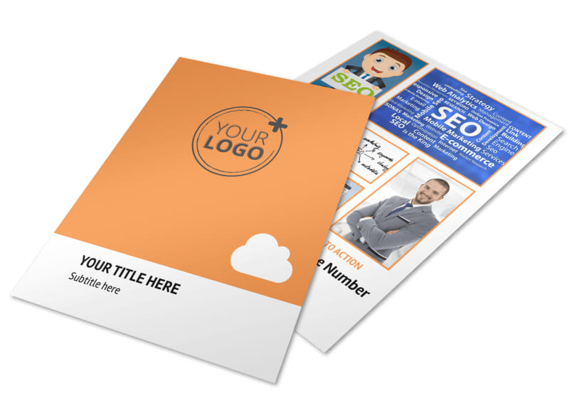 web design seo flyer