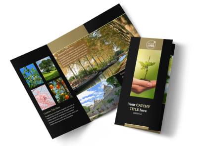 Tree Service Tri Fold Brochure Template preview