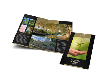 Tree Service Bi-Fold Brochure Template preview