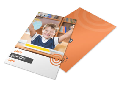 Academic Tutor & School Flyer Template 3 preview