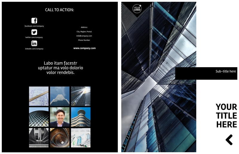 Architect Brochure Template 2