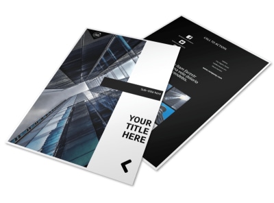 Architect Flyer Template preview