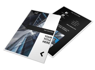 Architect Flyer Template 3