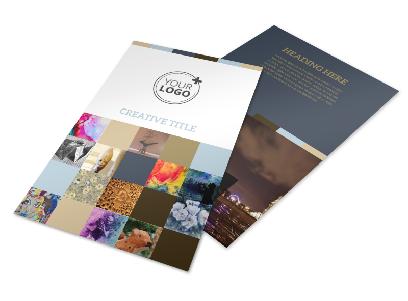 Art Gallery Flyer Template Preview 1