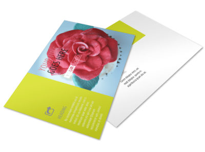 Cake Shop & Bakery Postcard Template 2 preview