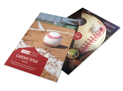 Baseball Flyers Template Preview