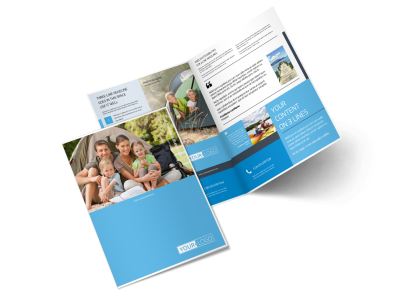 Campgrounds & Recreation Bi-Fold Brochure Template 2