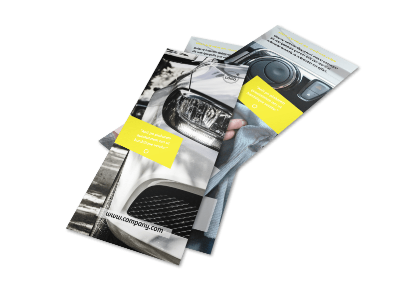 Car Cleaning Flyer Template Preview 1