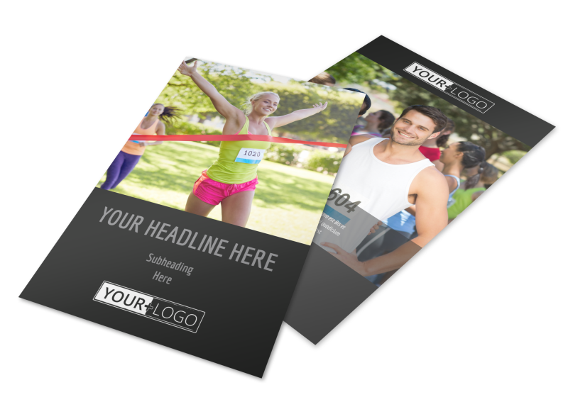 Charity Run Flyer Template 3