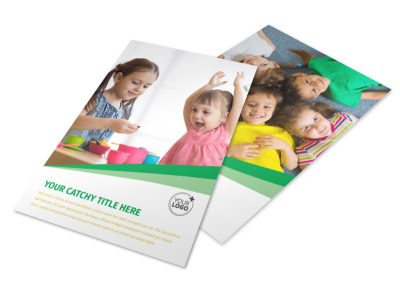 Baby & Child Day Care Flyer Template 3 preview