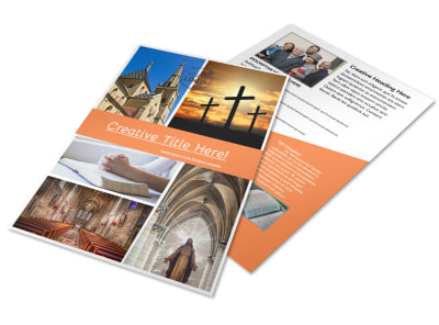 Christian Ministry Flyer Template preview