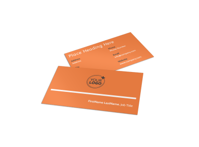 Christian Ministry Business Card Template