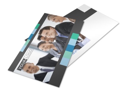 Business Leadership Conference Postcard Template preview