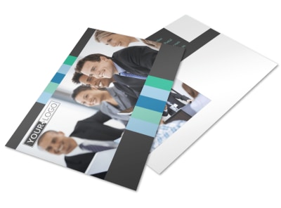 Business Leadership Conference Postcard Template 2 preview