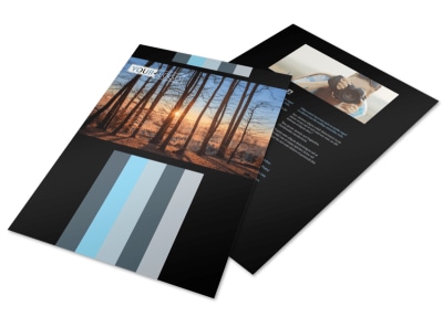 Landscape Photographer Flyer Template preview