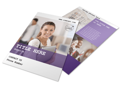 School Flyers Template Preview
