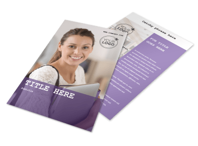 College & University Flyer Template 3