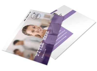 College & University Postcard Template 2 preview
