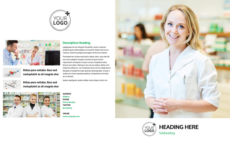 Pharmacy School Brochure Template 2