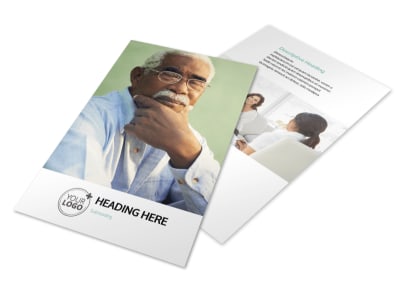 Depression & Anxiety Counseling Flyer Template 3 preview