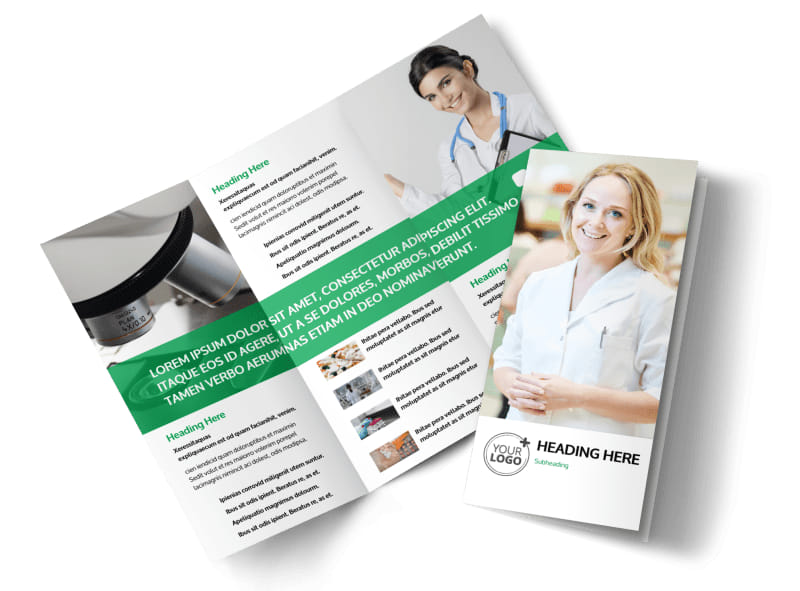 school of pharmacy brochure template mycreativeshop tri fold school brochure template