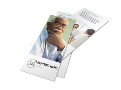 Depression & Anxiety Counseling Flyer Template 2 preview