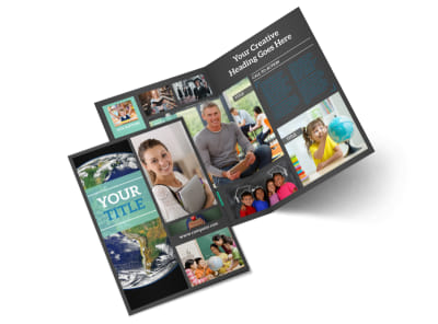 Language School Bi-Fold Brochure Template 2 preview