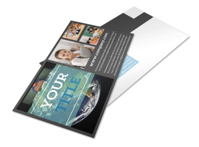 Language School Postcard Template 2 preview
