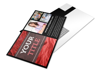 Dialysis Center Postcard Template 2 preview