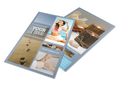Reflexology Clinic Flyer Template 3 preview