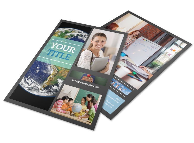 school flyer template