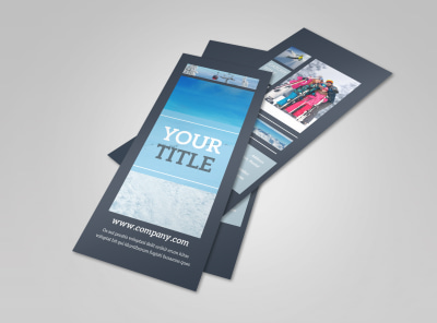 Big Mountain Ski Resort Flyer Template 2 preview