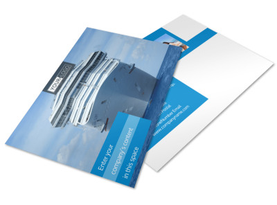Cruise Ship Getaway Postcard Template 2 preview