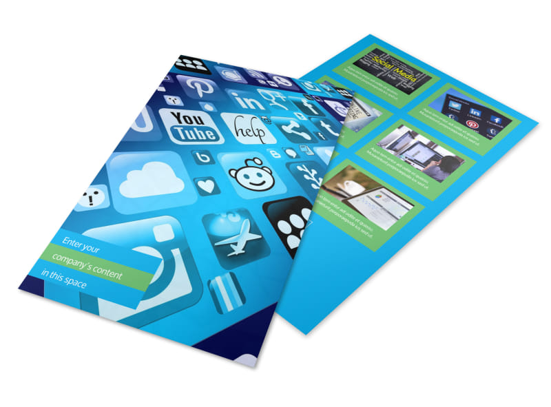 social media marketing consultants flyer template mycreativeshop